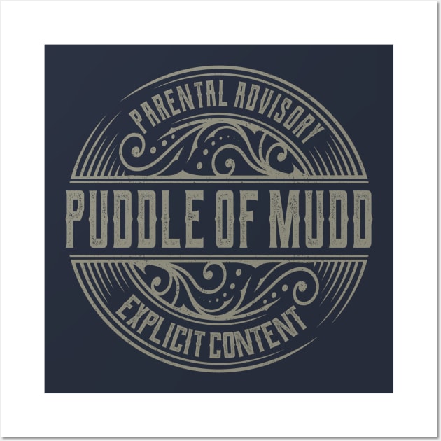 Puddle of Mudd Vintage Ornament Wall Art by irbey